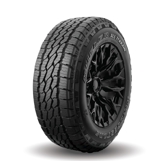 ยางรถยนต์ ยี่ห้อ BRIDGESTONE รุ่น Dueler A/T 002 / OWL ขนาด 265/65R17 (เมื่อซื้อ 4 เส้น แถมฟรี จุ๊บลม)