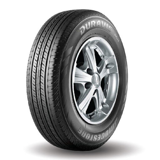 Car Tires Brand BRIDGESTONE Model Duravis R611 Size 215/70R15 (Buy 4 strands and get a free air pump)