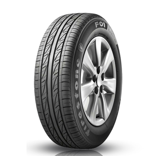 ยางรถยนต์ ยี่ห้อ FIRESTONE รุ่น F01 ขนาด 195/60R15 (เมื่อซื้อ 4 เส้น แถมฟรี จุ๊บลม)