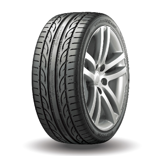 ยางรถยนต์ ยี่ห้อ HANKOOK รุ่น V12 ขนาด 195/50R15 (เมื่อซื้อ 4 เส้น แถมฟรี จุ๊บลม)