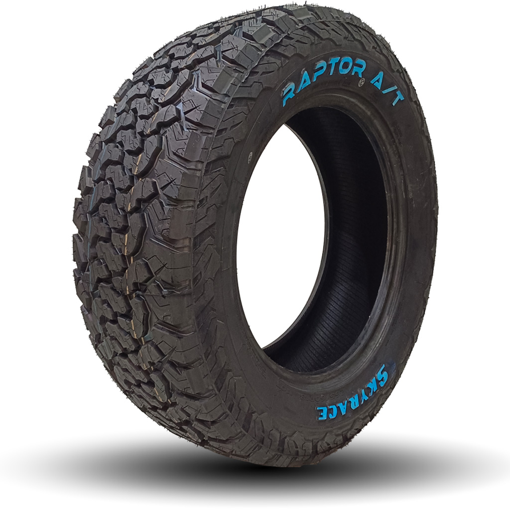 ยางรถยนต์ ยี่ห้อ SKYRACE รุ่น Raptor A/T ขนาด 265/70R16 (เมื่อซื้อ 4 เส้น แถมฟรี จุ๊บลม)