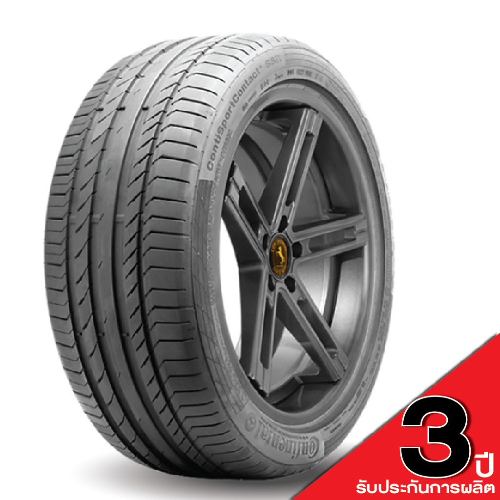 Car Tires Brand CONTINENTAL Model CSC5 / Runflat Size 225/50R18 (Tire year 2021)