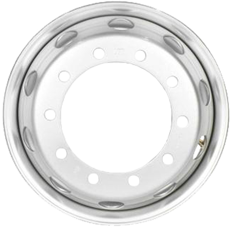 Aluminum truck wheel rim 8.25x22.5 10 holes