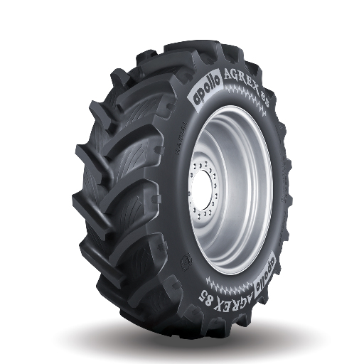 Farm Back Tires Brand APOLLO Model FX525 Rubber Layer 8PR Size 18.4-34 (There is a delivery charge to the destination)